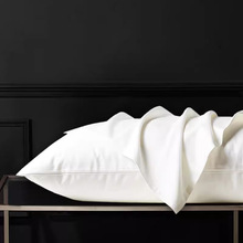 枕套纯棉100全棉一对家用床上用品48x74厂家直销批发白色大枕头套
