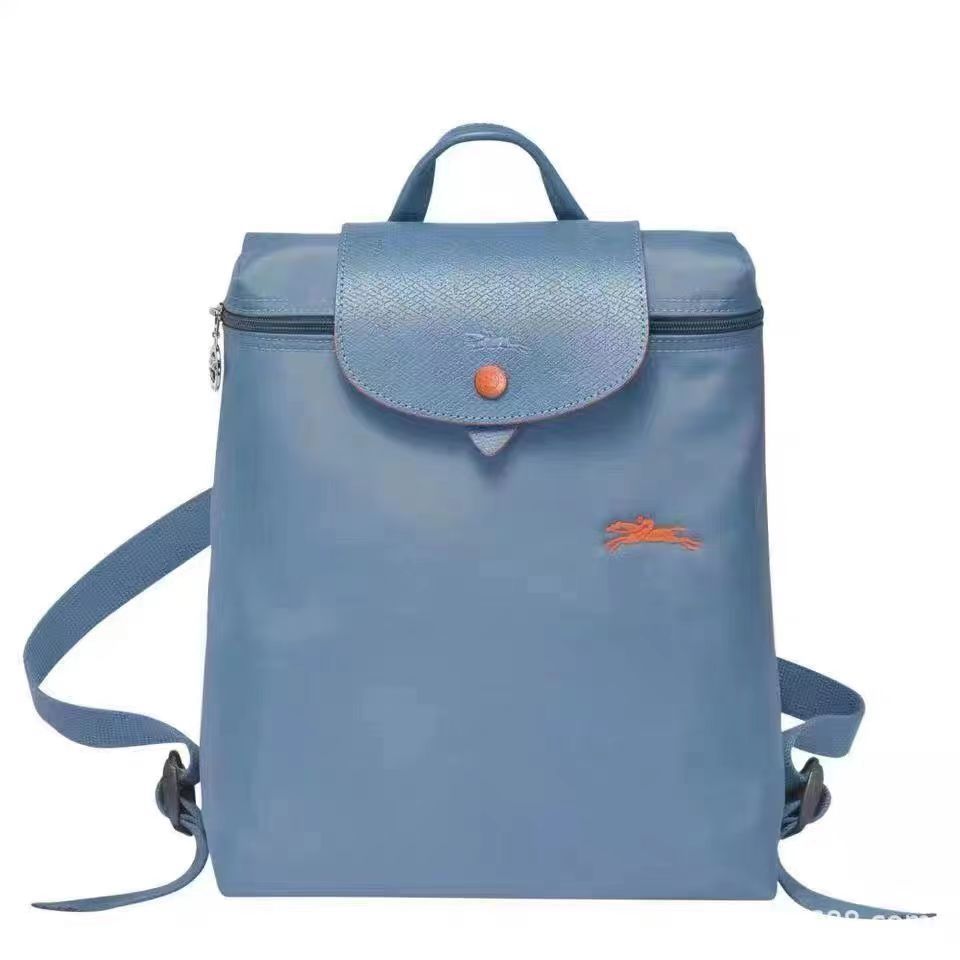 法国龙骧包70周年双肩背包男女休闲双肩学生书包折叠包大容量背包