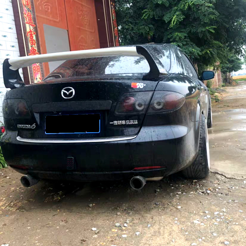 适用03-16马自达6尾翼 马6改装fd2款尾翼马六尾翼改装尾翼 m6尾翼