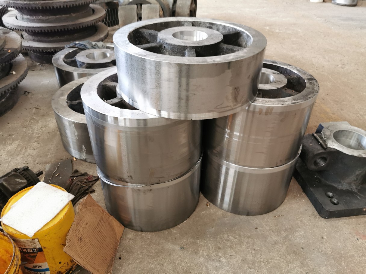 2.2米直径回转窑托轮厂家,烘干机挡轮装配方法