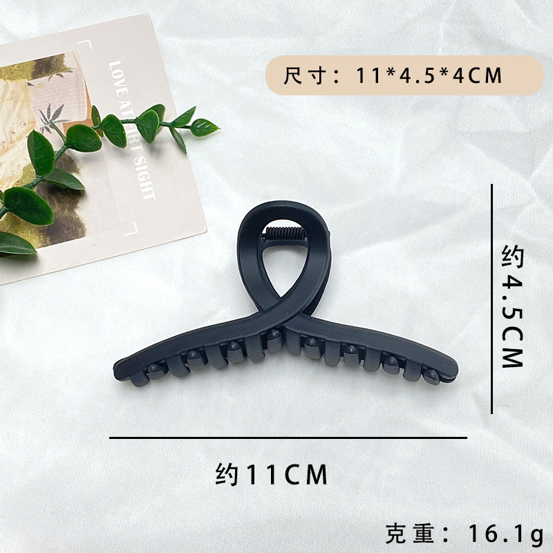 Large Grip High-Grade Shark Gap Former Red Hairpin Korean Hairpin Hair Accessories Hair Accessories Hair Claw Butterfly Clip Wholesale