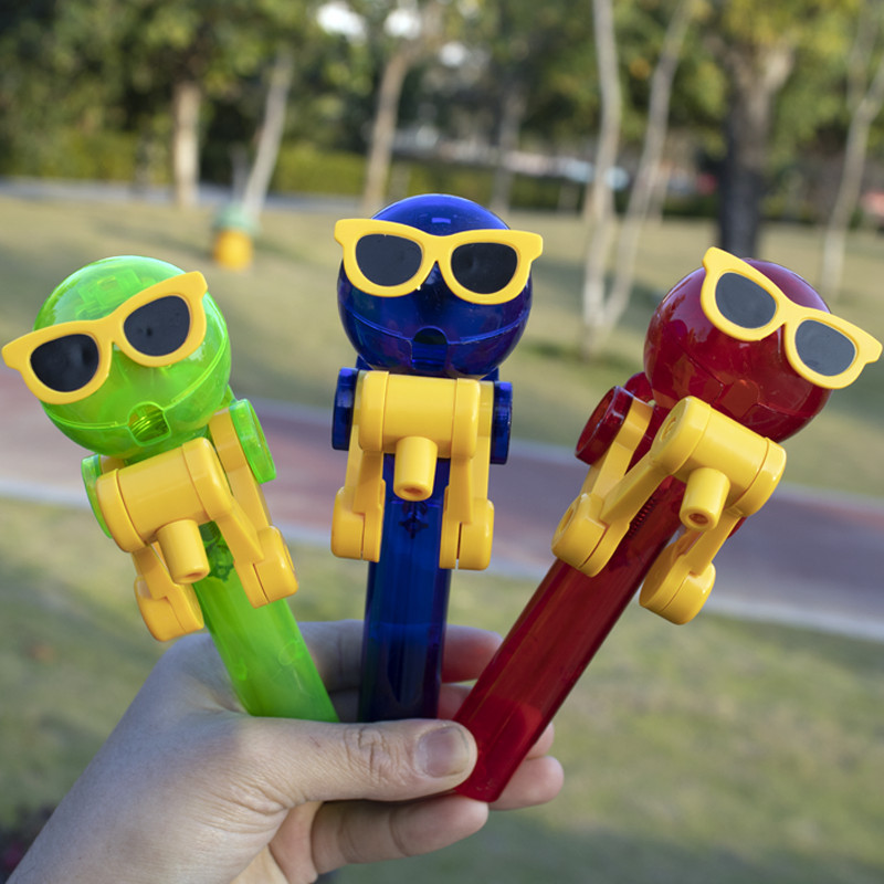 网红糖果枪机器人星空棒棒糖神器儿童玩具创意六一儿童节幼儿园