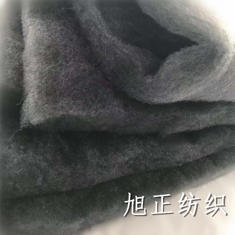 厂家供应竹炭纤维抗菌防臭填充絮片 竹炭纤维棉絮竹炭针刺棉