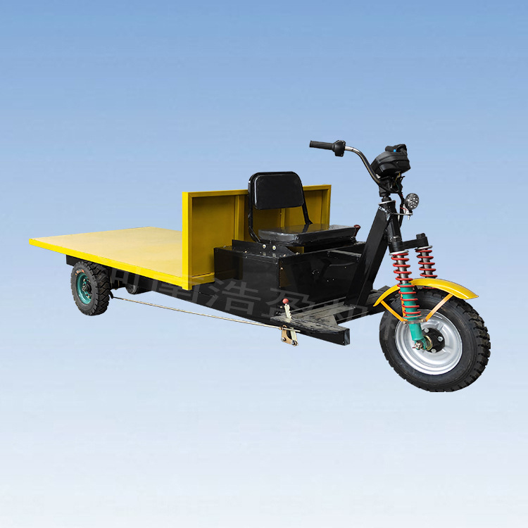 现货供应三轮电动平板车 车间小型三轮电动车 仓库冷库平板三轮车