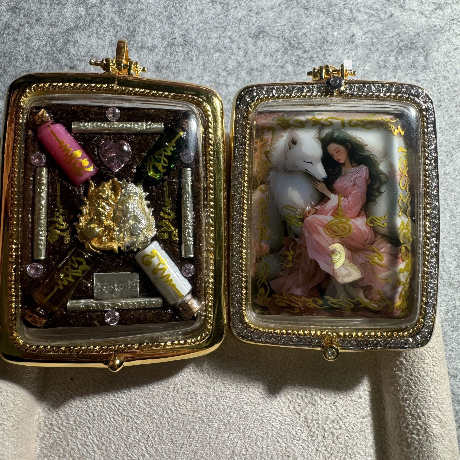 泰国特色佛牌 项链配饰阿赞比刹 瑶池一梦 九尾姐姐-阿里巴巴