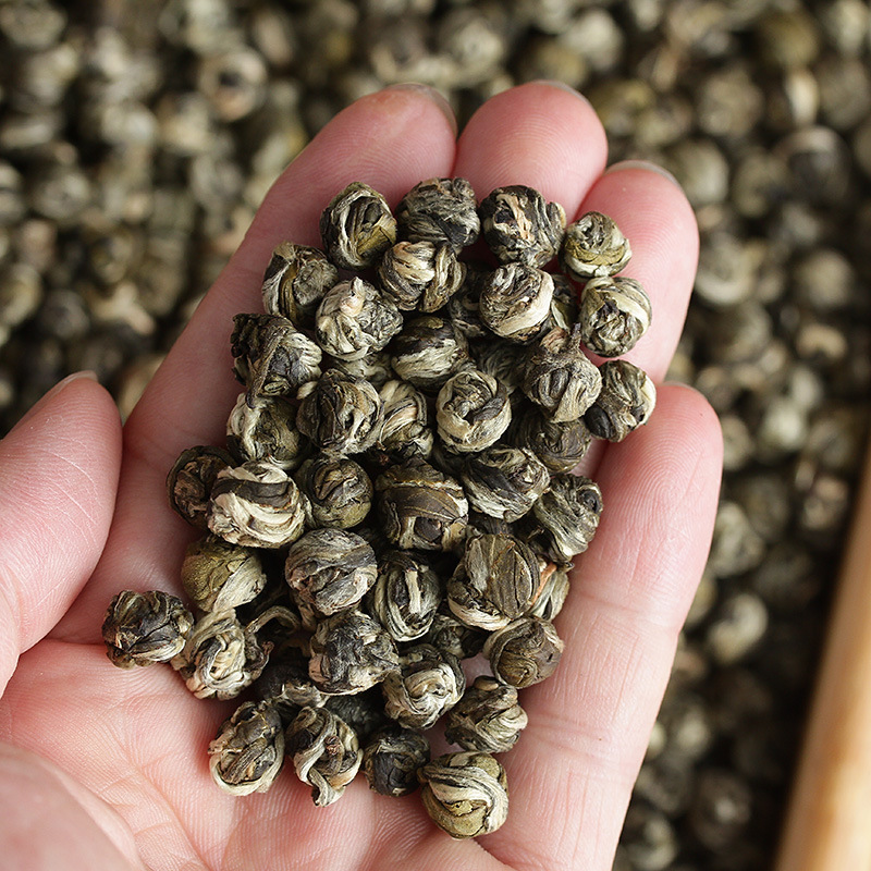 茉莉花茶2021茉莉龙珠碧潭级浓香茉莉珍珠御品寿元500克散茶