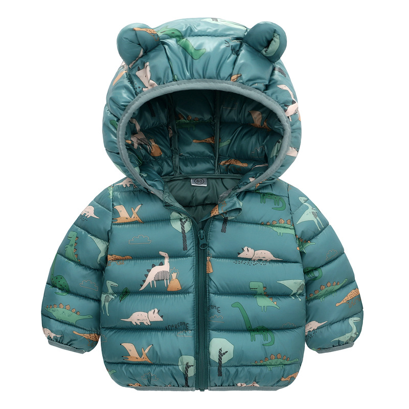 Unisex Children Cotton Coat off-Season Children's Cotton Clothes Winter Baby Cotton Coat 2023 Fashionable Thickened Baby Quilt Coat Children's Clothing