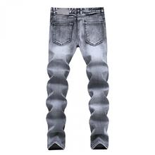 Men's jeans slim trousers men's pants男士弹力修身男装长裤跨