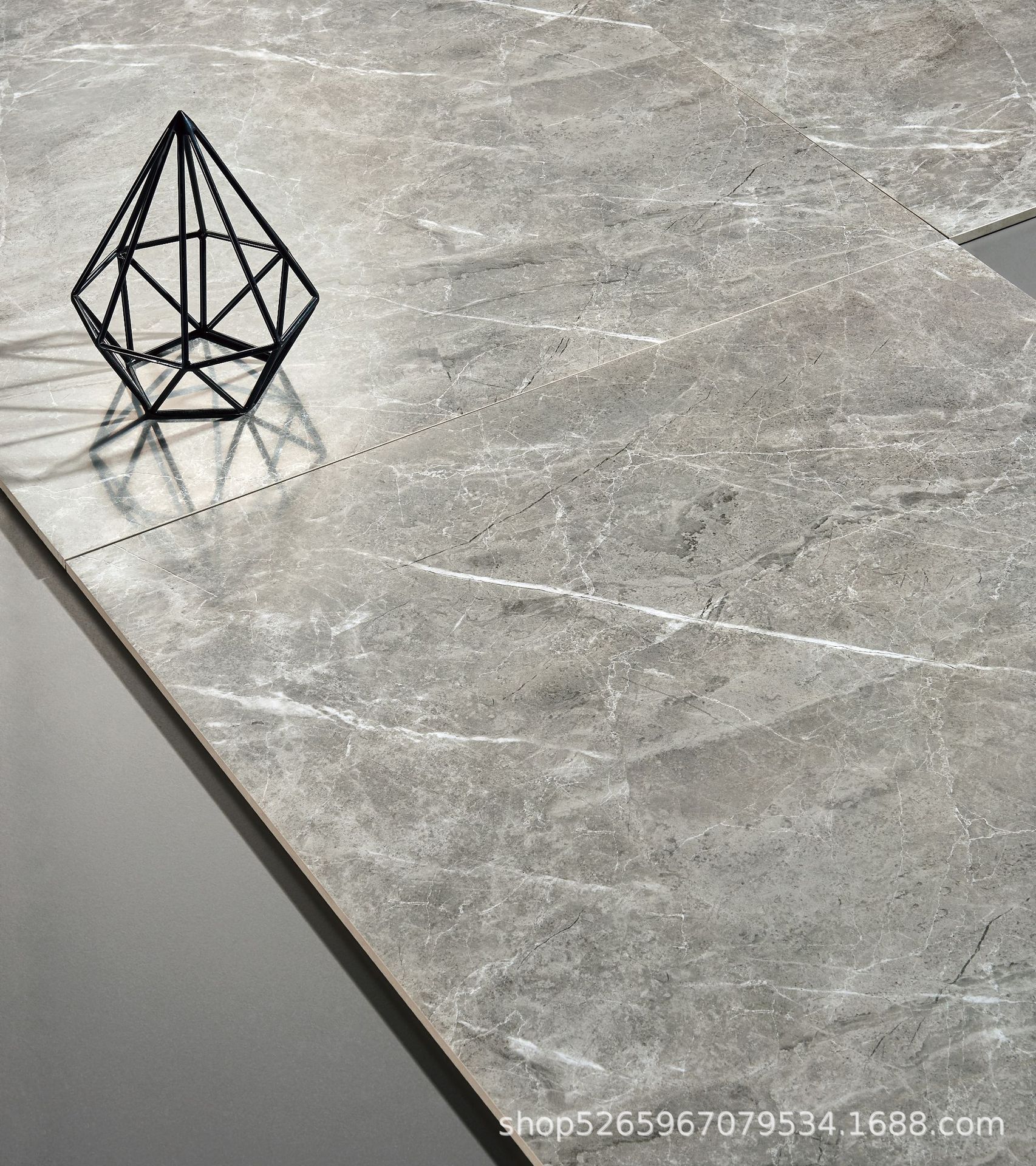 宏宇 柔光大理石瓷砖客厅800x800地砖负离子灰色瓷砖卧室餐厅地板