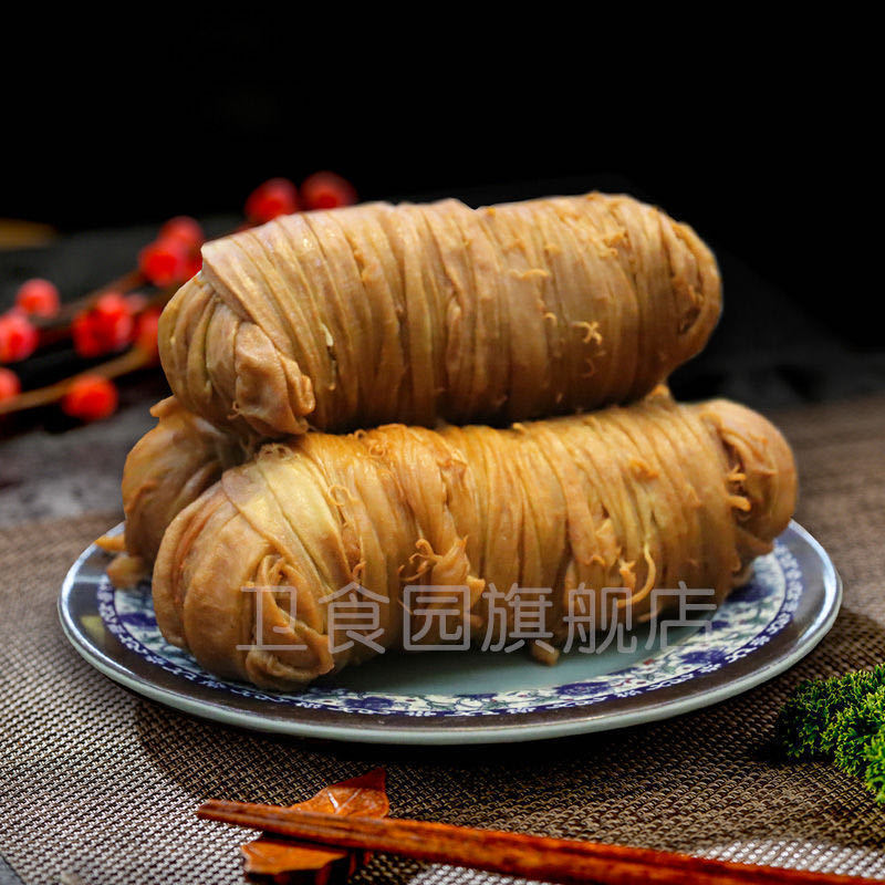 卤肠卷蚌埠美食特色小吃苦肠捆肠捆鸡猪小肠熟食下酒菜