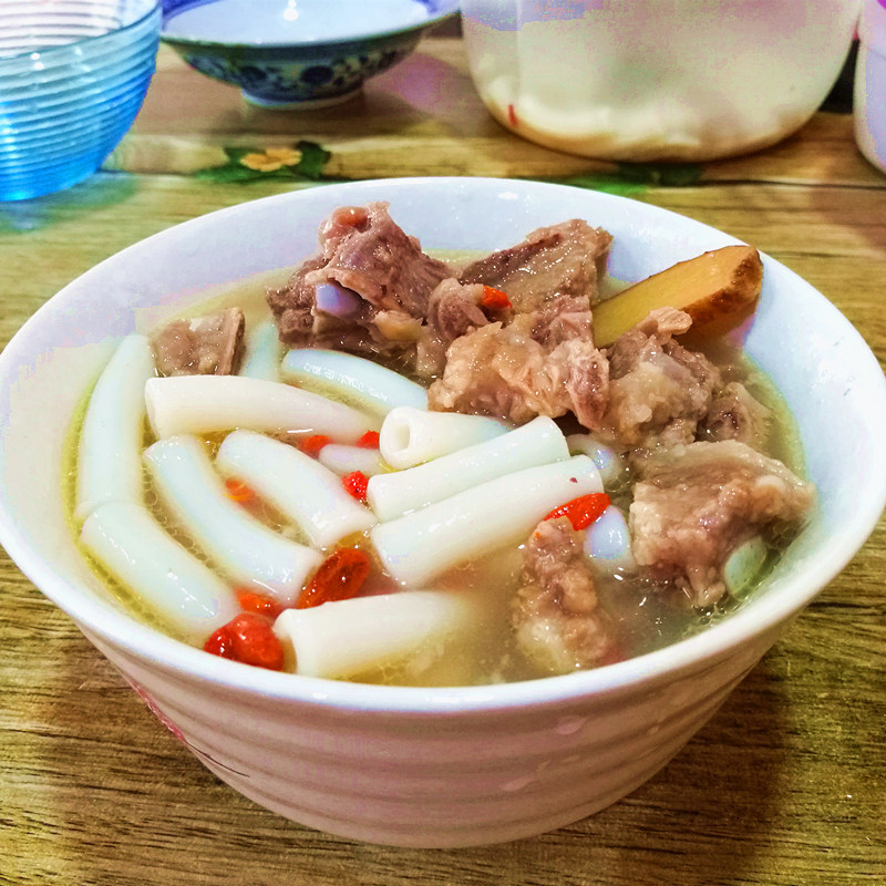 五丰空心粉通心粉江西米粉散装会昌产学生食品营养三鲜汤粉炒粉方