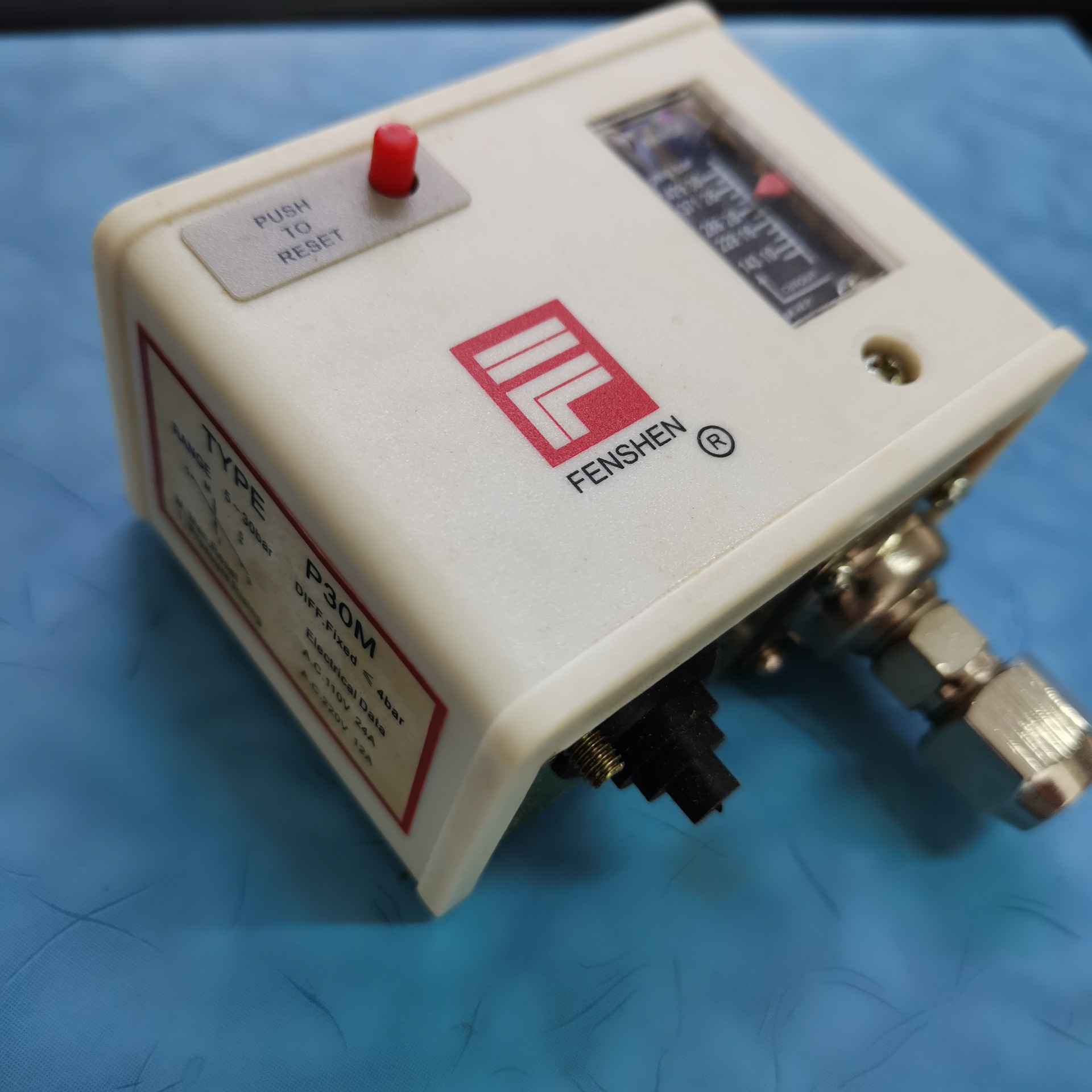 现货开票液压空气系统上海奉申制冷控制器压力继电器p30dep30m