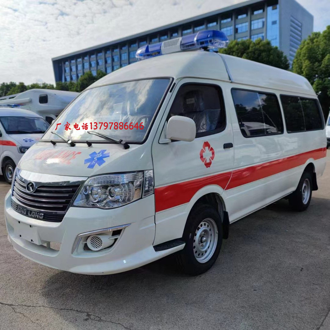 厦门金龙救护车乡镇社区卫生室医疗下乡120负压救护车生产厂家