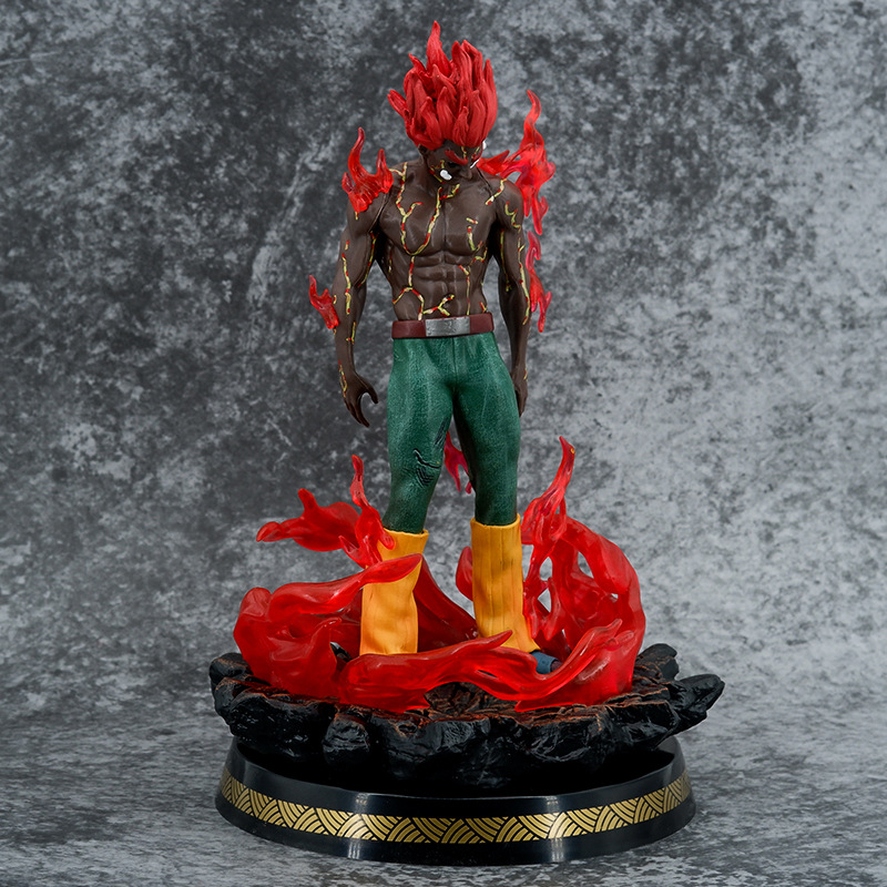 火影忍者 gk 迈特凯 八门遁甲 战斗夜凯 发光景品 手办 模型摆件