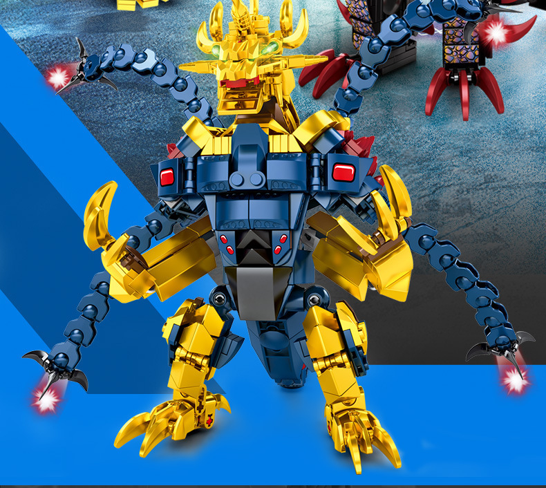 兼容乐高积木奥特曼赛罗戴拿哥莫拉怪兽欧布圣光之剑拼装男孩玩具