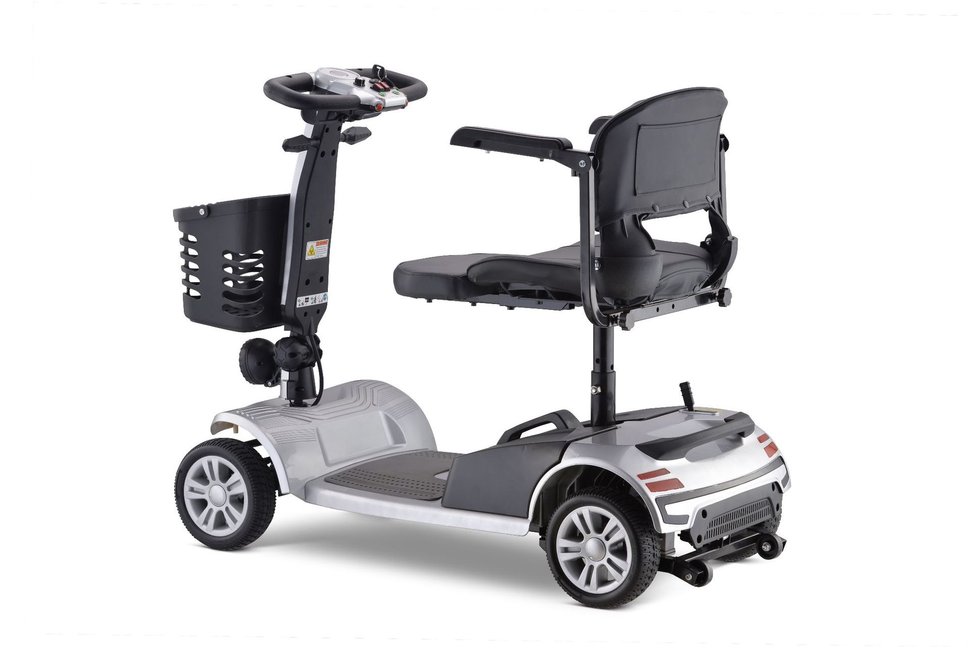 易乐家用老年低速四轮电动车代步迷你大轮电动车安全刹车电动车代