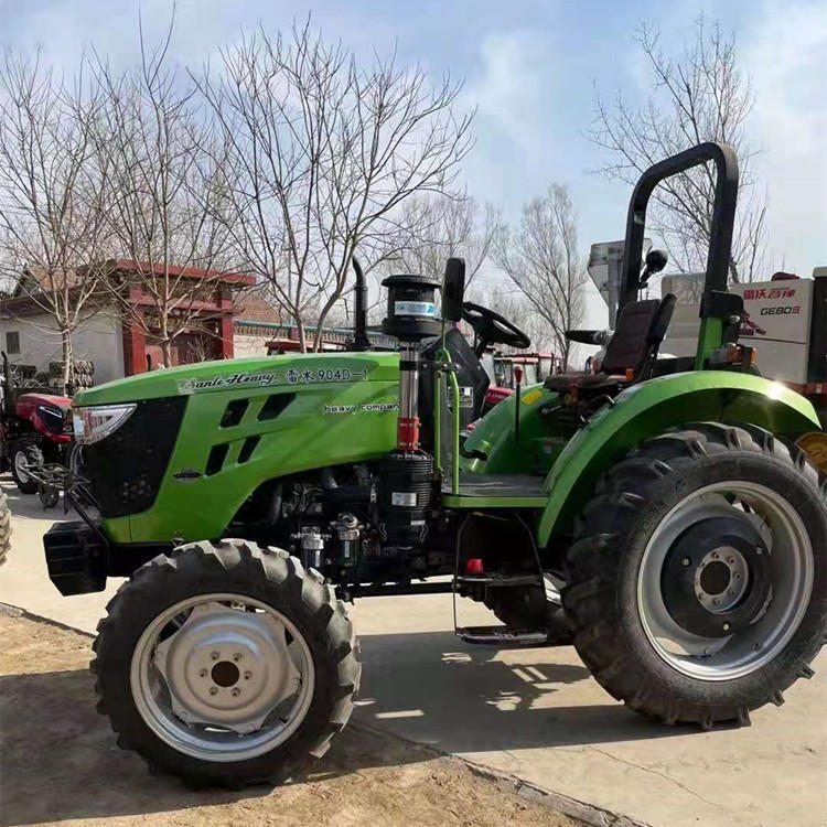 水田旱田旋耕504 704四驱四轮拖拉机 翻土打浆农用车