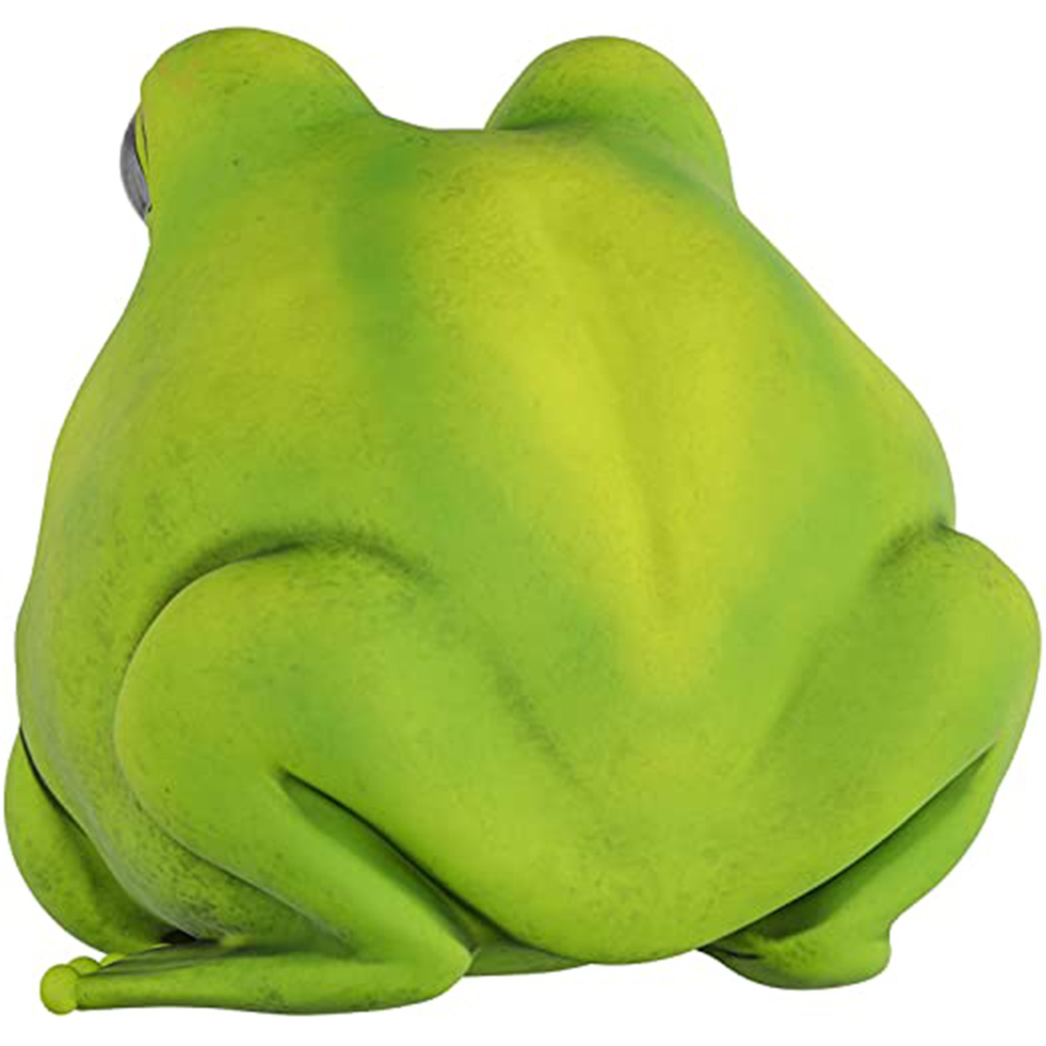 亚马逊新款仿真动物胖青蛙树脂摆件户外花园别墅庭院装饰厂家批发