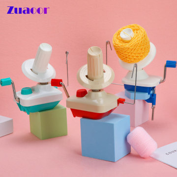 跨境绕线机家用线筒手揺绞线小型毛线绕线器 缠线手工diy编织工具