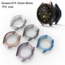 华为手表保护壳适用Huawei GT4 41mm 46mm TPU半包保护壳