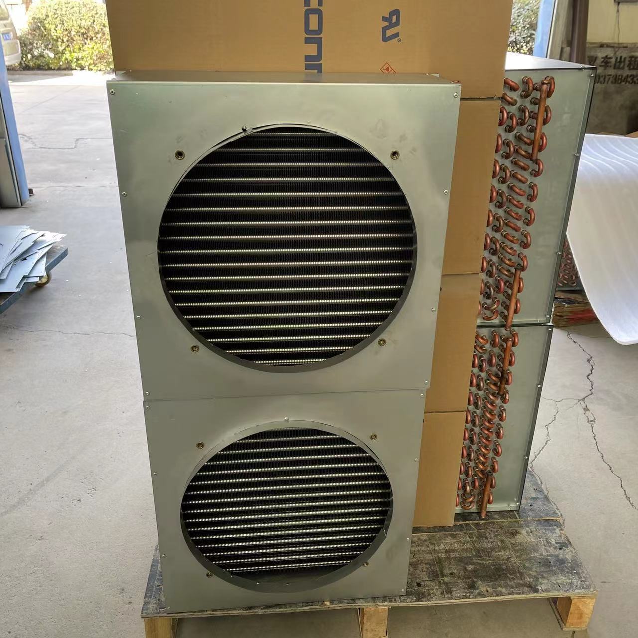 河南厂家1p 2p3hp大3p翅片式风冷冷凝器预冷器