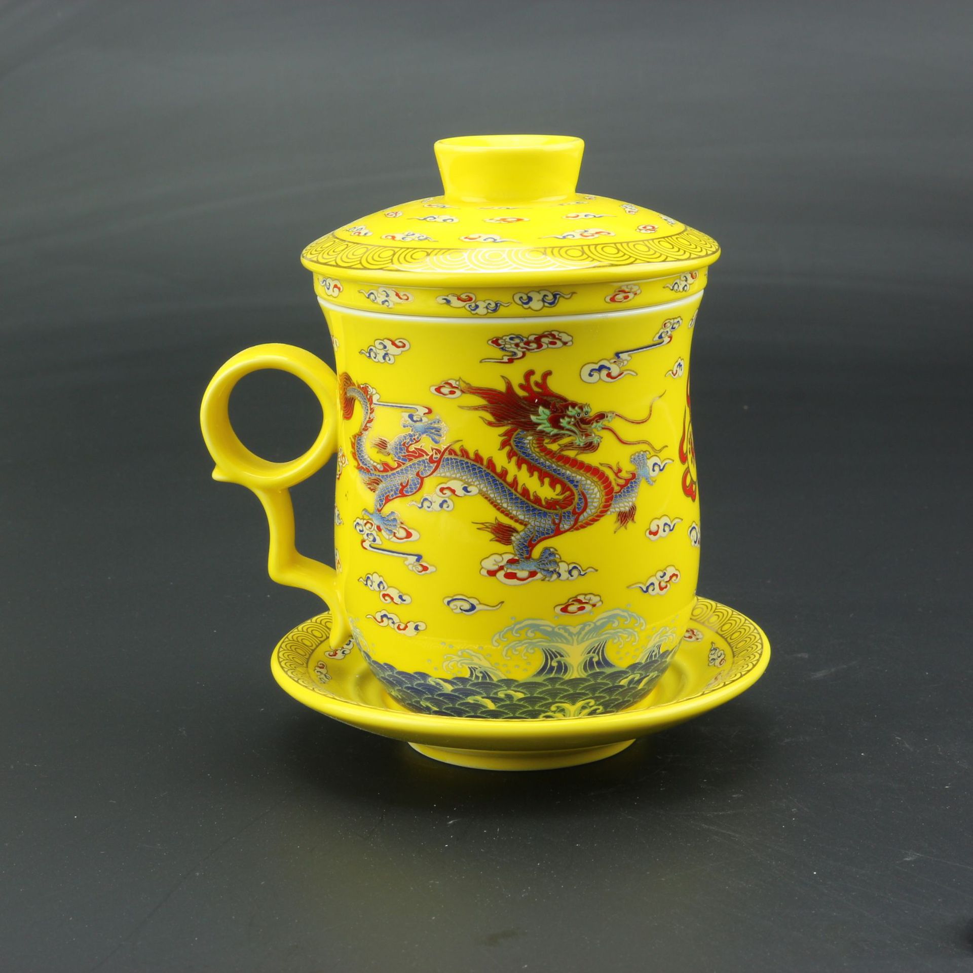 中国龙茶杯陶瓷