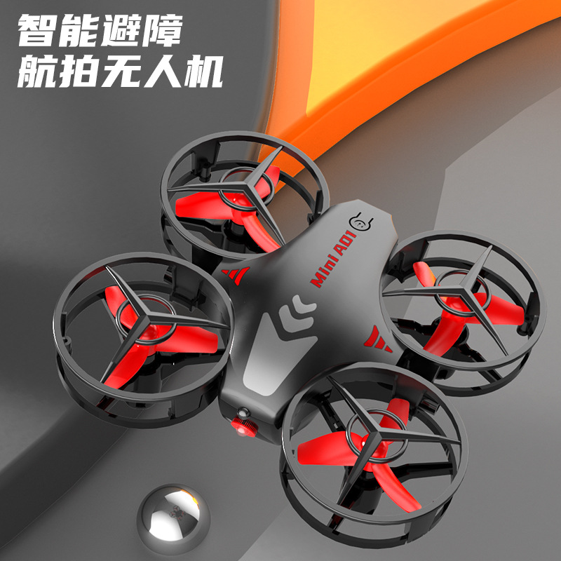 Cross-Border Mini UAV UFO Light Four-Axis Rotating Aircraft Remote Control Aircraft Children's Toy Drone