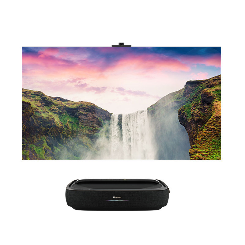 海信88l9f 璀璨激光电视手机投影仪4k高清wifi语音智能大屏影院