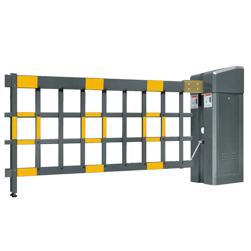大型空降闸机道闸栏杆停车场车辆识别系统升降道闸一体机抗风性强