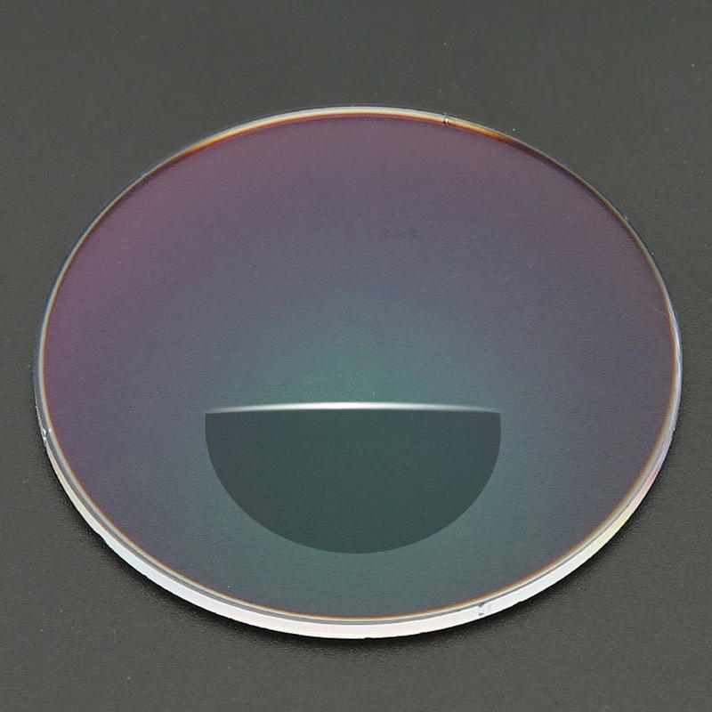 厂家直供高清近视老花眼镜片防蓝光眼镜片变色镜片防雾墨树脂镜片