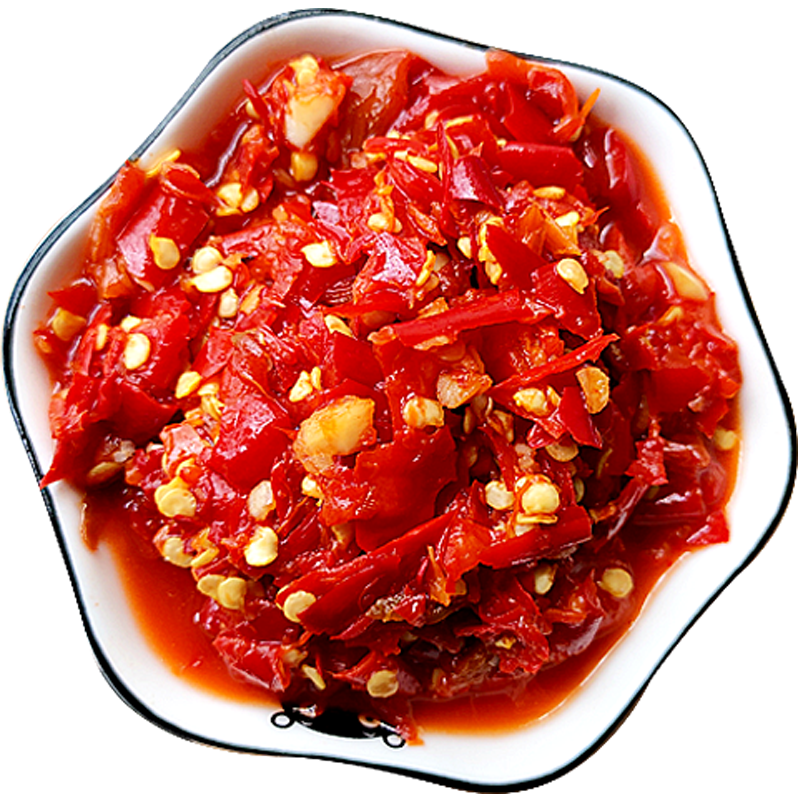 贵州特产剁椒农家自制蒜蓉剁辣椒酱下饭菜铜仁拌面蒸鱼糟辣椒