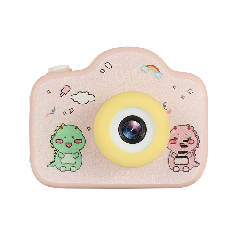 New Cartoon Children's Camera Hd Dual Camera 2.0inch Large Screen Can Take Pictures Children Gift Toys