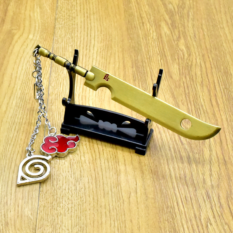 火影武器 波风飞雷神苦无忍者四代目手里剑金属模型道具 动漫周边