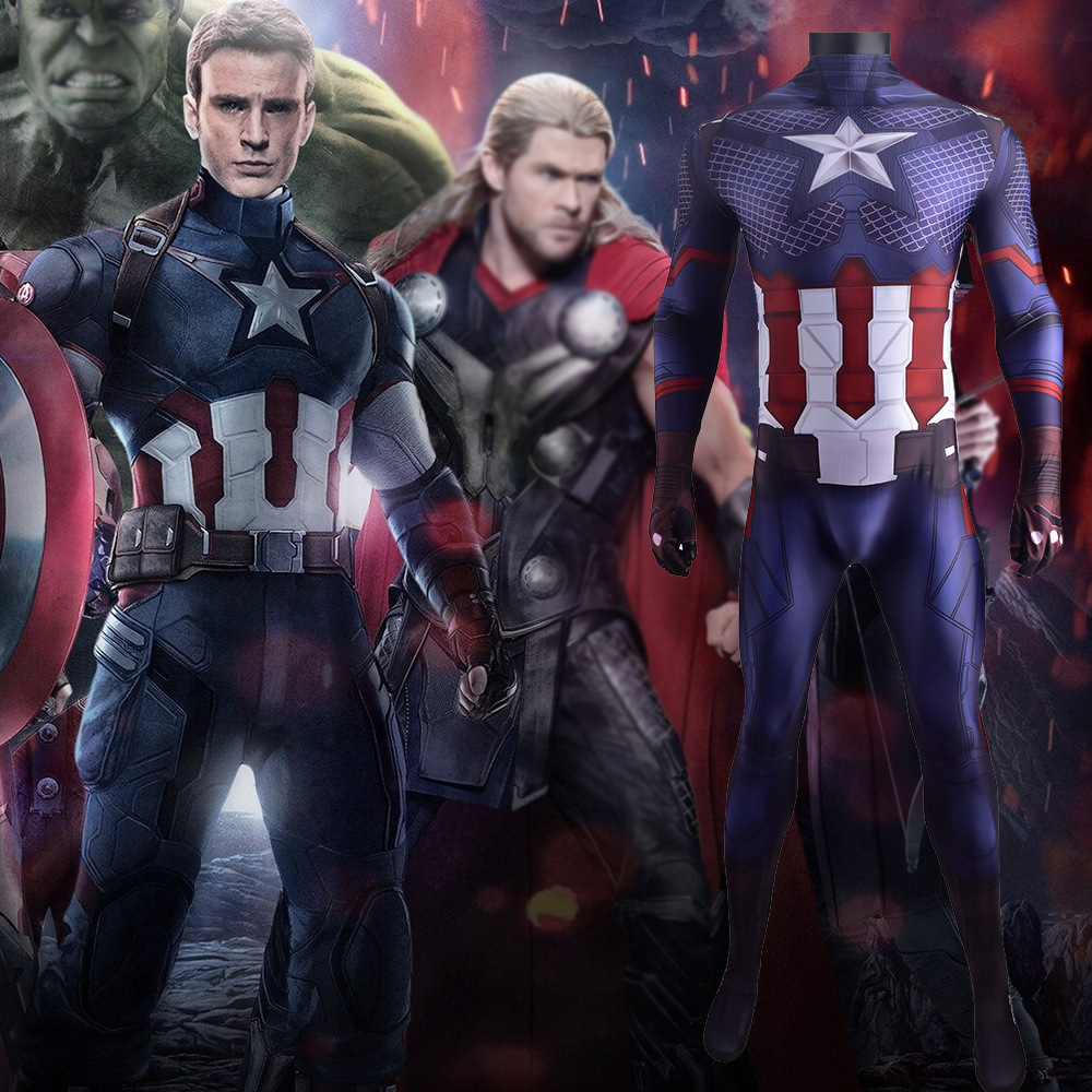 复仇者联盟美国队长captain america美队cos角色扮演表演服舞台服