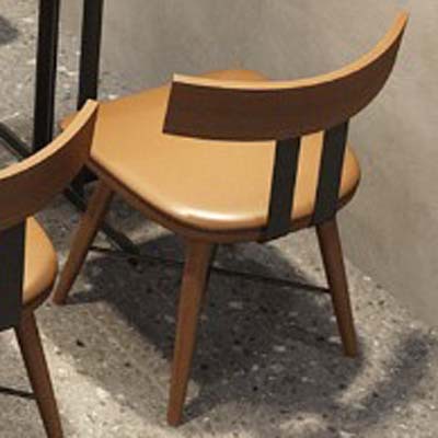 Nordic Restaurant Dessert Milk Tea Shop Cafe Dining Table and Chair Solid Wood Soft Bag Leisure Deck Sofa Dining Tables and Chairs Set