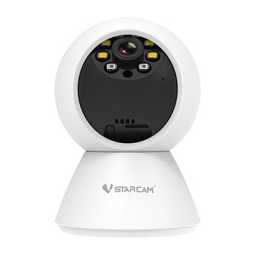 家用无线wifi摄像头室内手机远程360°监控器 x7凸镜头长脖猫眼款