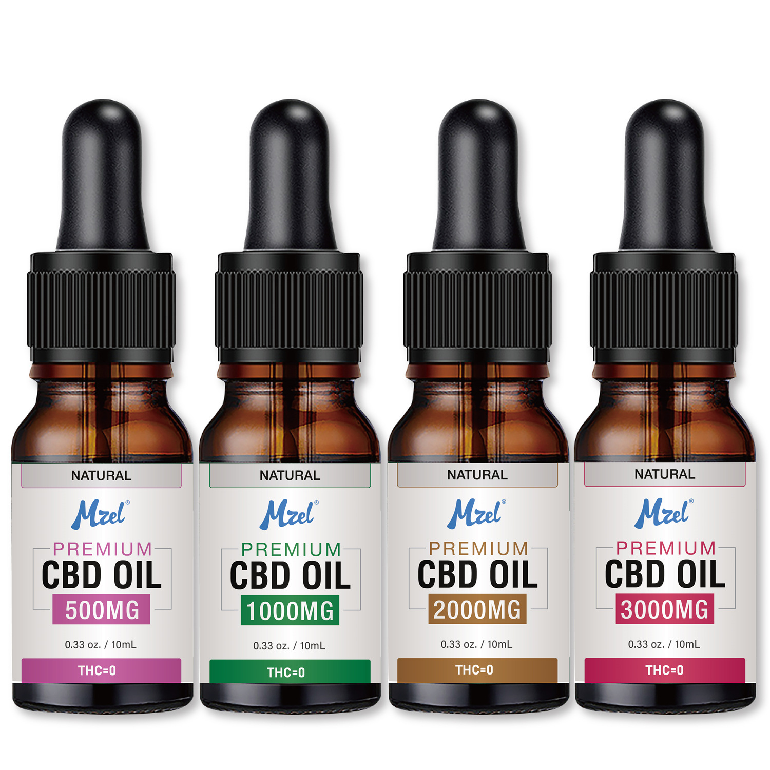 跨境10ml新款cbd油纯植物提取高浓度cbd oil睡眠精油 不含thc