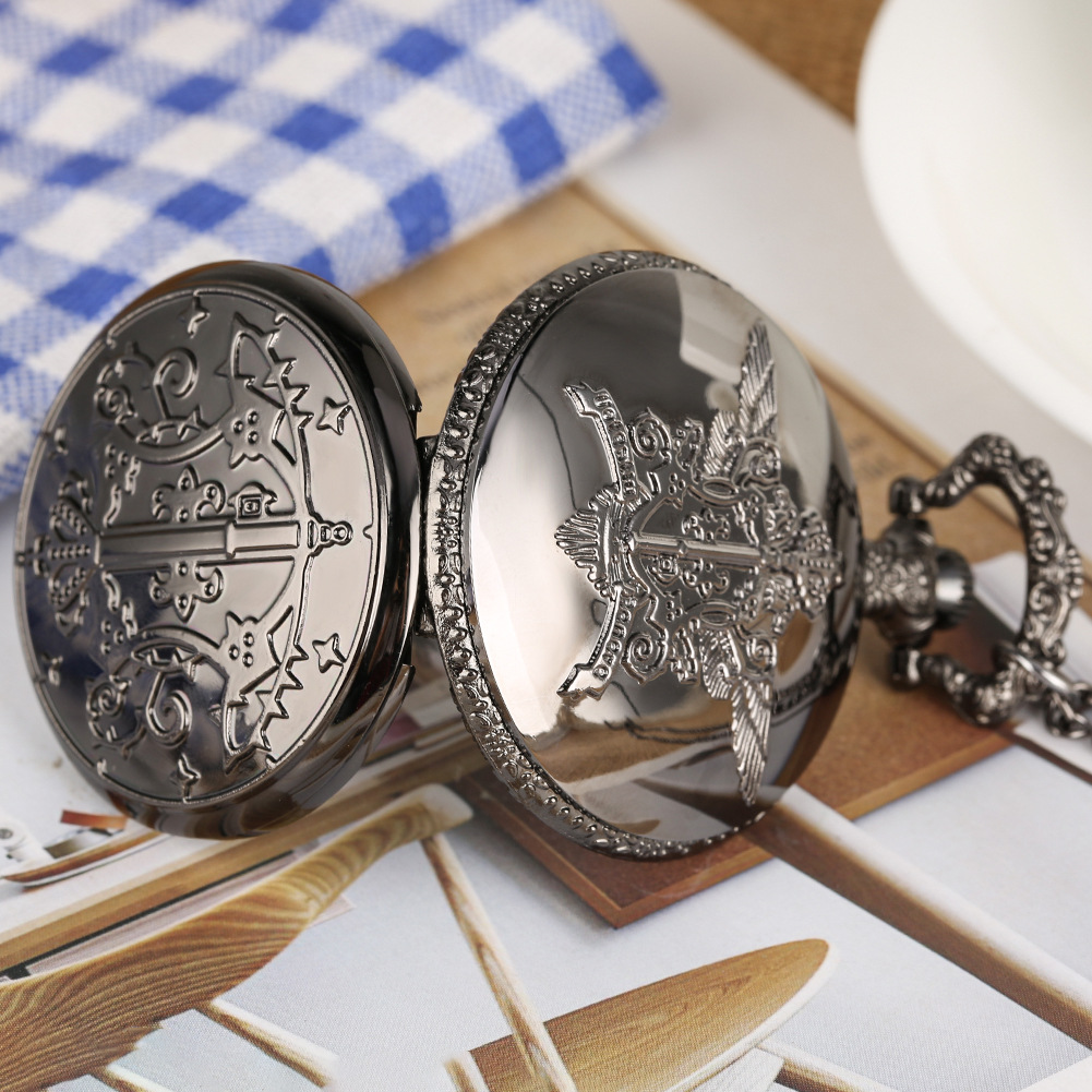 现货批发黑执事怀表夏尔塞巴斯蒂安契约标志奥多之眼动漫周边礼品