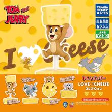 正版扭蛋猫和老鼠 汤姆与杰瑞 tom&jerry 爱吃芝士摆设公仔小饰品