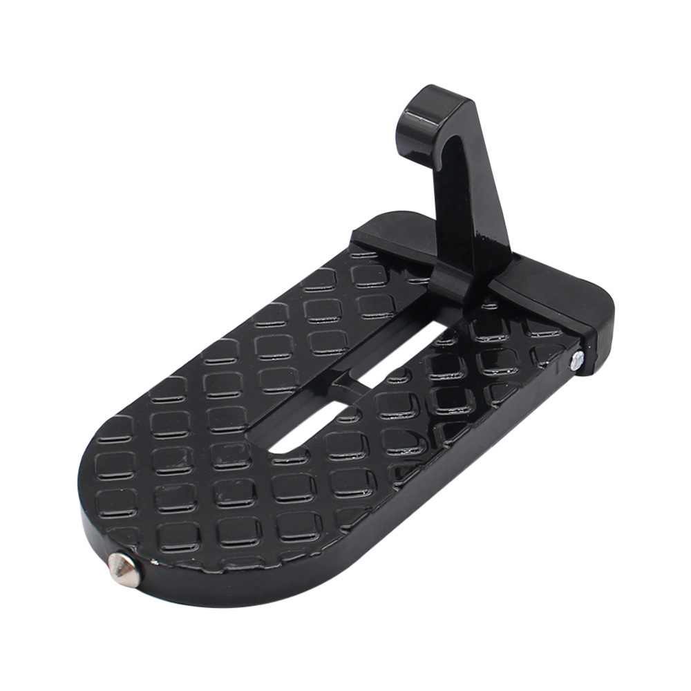 Multifunctional Silver Hook Pedal Car Universal Rock Crawler Top Door Lock Folding Pedal Auxiliary Ladder