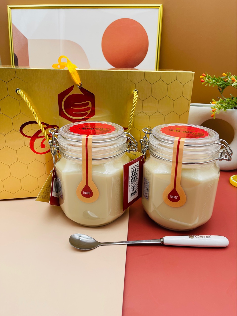 俄罗斯椴树蜜4斤礼盒装 卡扣结晶椴树蜜礼盒-阿里巴巴