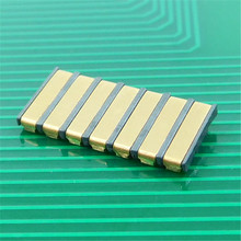 7P金手指贴片触点锂电池连接器BC-0-701间距2.0PH厚度1.27H电池座