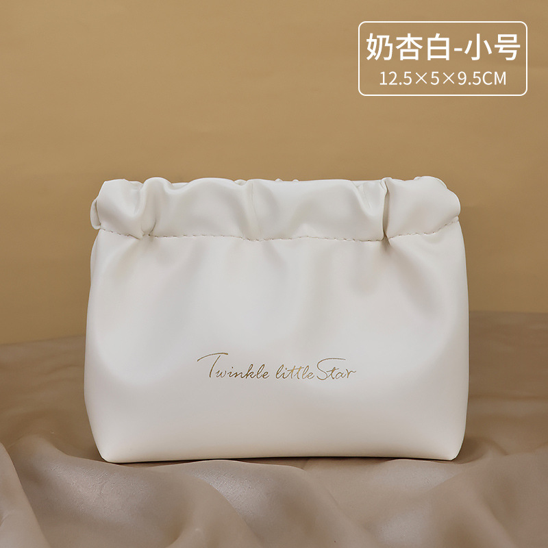 Double Zipper Travel Cosmetic Bag High Sense Large Capacity New Makeup Storage Bag Wash Bag Portable Buggy Bag