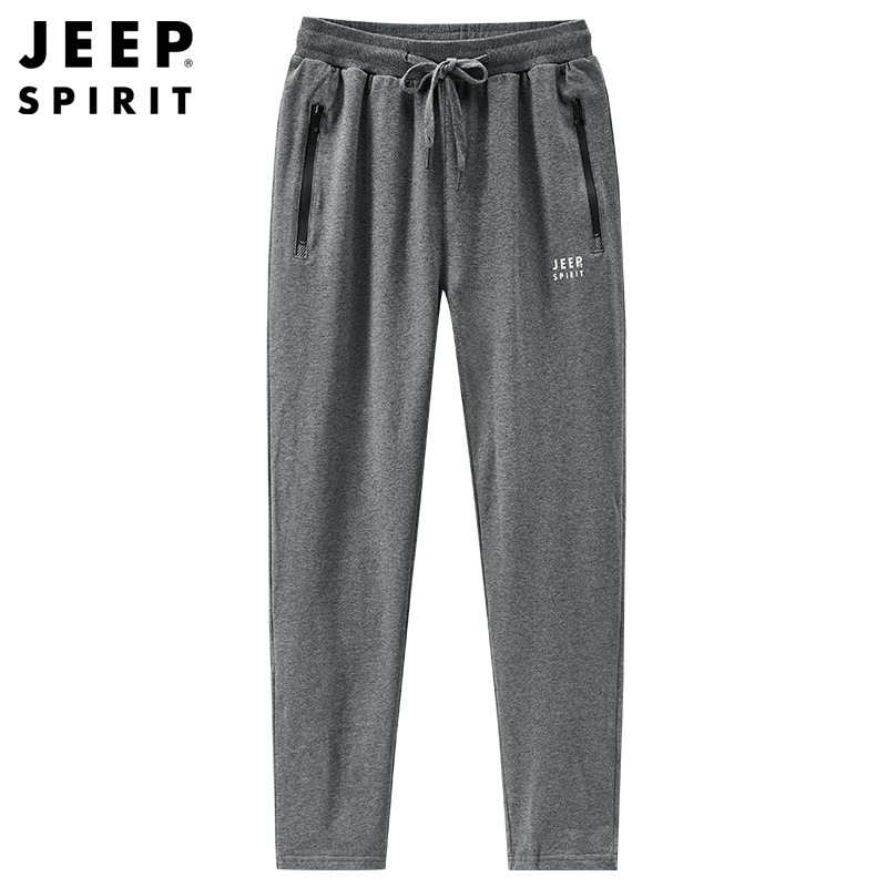 2021年男士裤子宽松直筒春季新款潮流休闲抽绳运动卫裤男2895