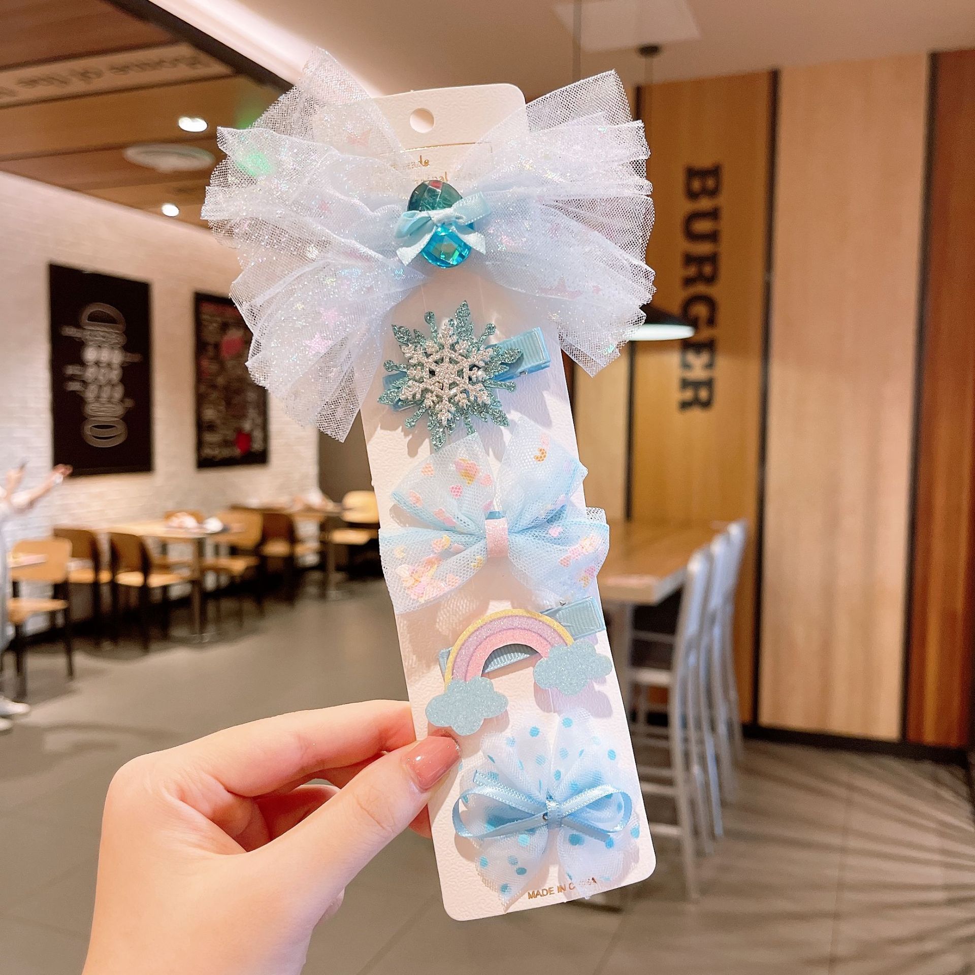 girls hairpin 5-piece suit children's bow hairpin headdress baby princess hair accessories
girls hairpin 5-piece suit children's bow hairpin headdress baby princess hair accessories