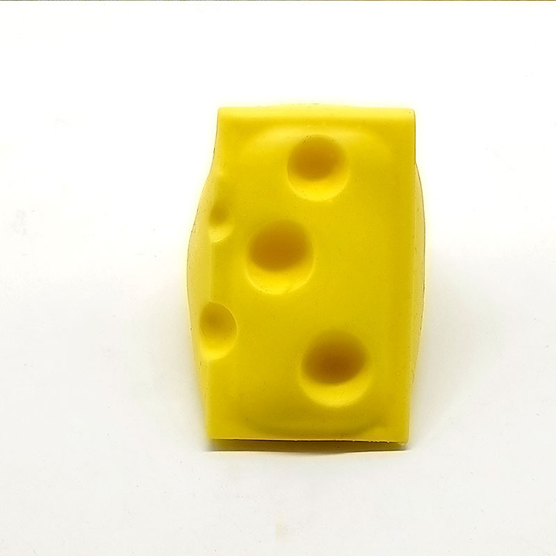 Hot Sale Creative Squeeze Cheese Squeezing Toy Vent Toy Gold Cheese Fun Decompression Artifact Factory Direct Sales