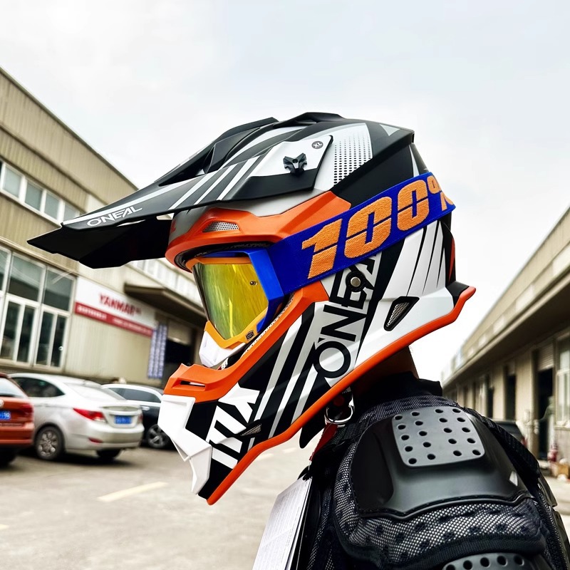 美国oneal奥尼尔越野头盔2系摩托车比赛山地车林道盔骑行拉力全盔