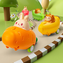 按压玩具车儿童小汽车男女孩1-3岁宝宝惯性回力车赠品幼儿园礼品