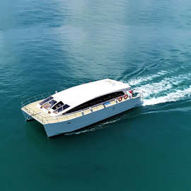 波塞冬船舶国产15~24m全铝镁合金双体游艇乘客艇交通艇观光游客船