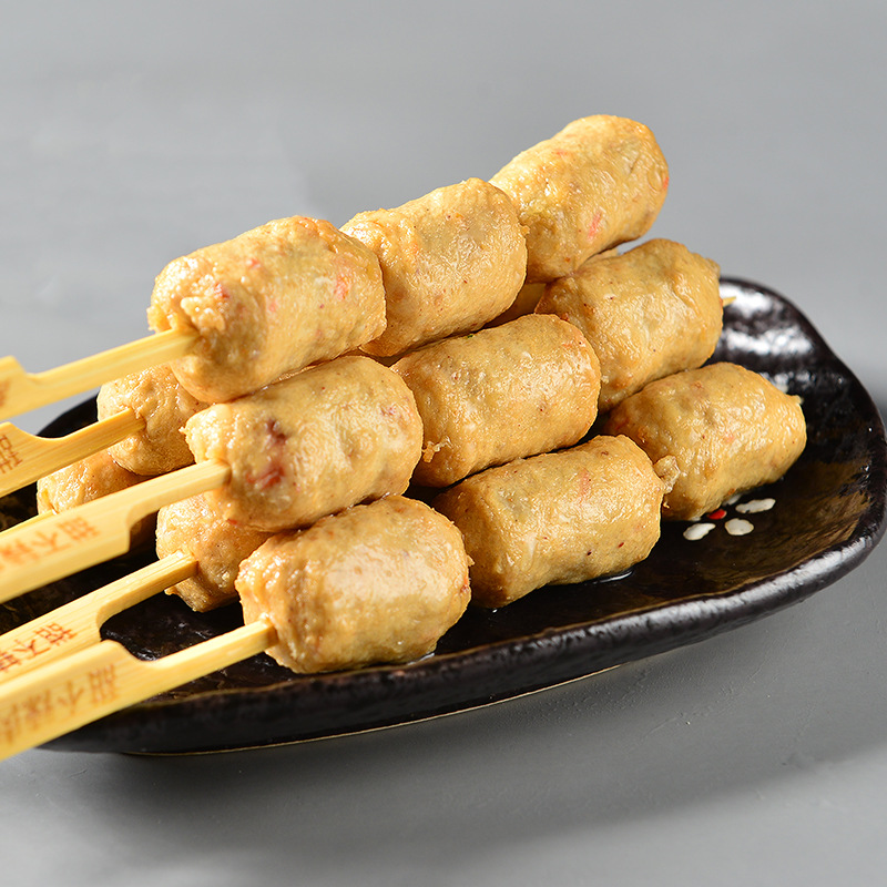 甜不辣肉条350g关东煮食材10串装便利店麻辣烫串串香新鲜火锅食材